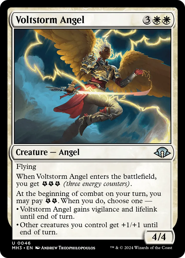 Voltstorm Angel — Modern Horizons 3 — Magic: The Gathering