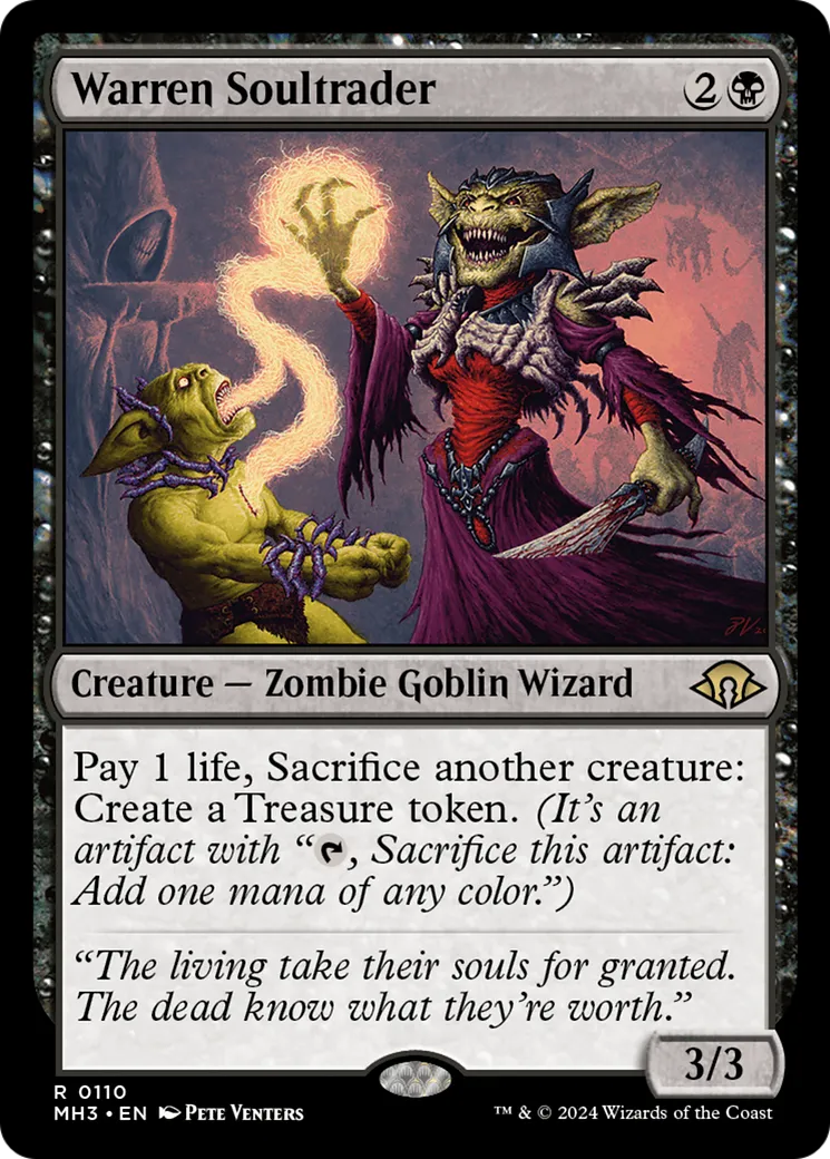 Marchande d'âmes du terrier — Modern Horizons 3 — Magic: The Gathering