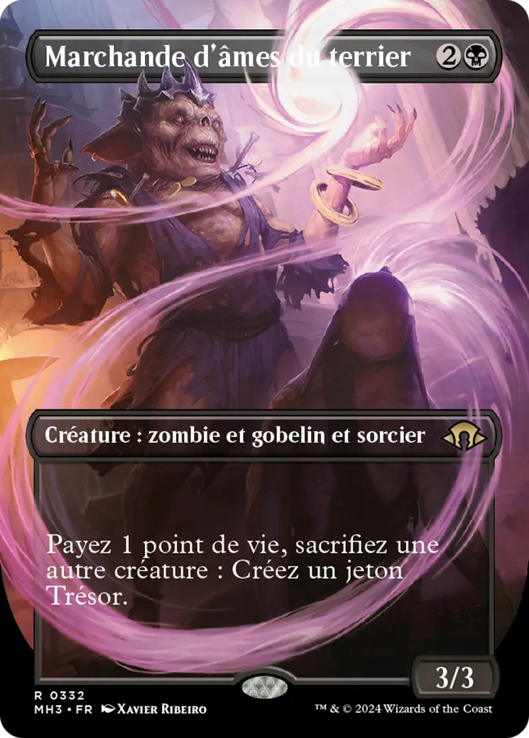 Marchande d'âmes du terrier — Modern Horizons 3 — Magic: The Gathering