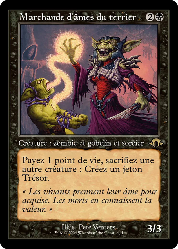Marchande d'âmes du terrier
