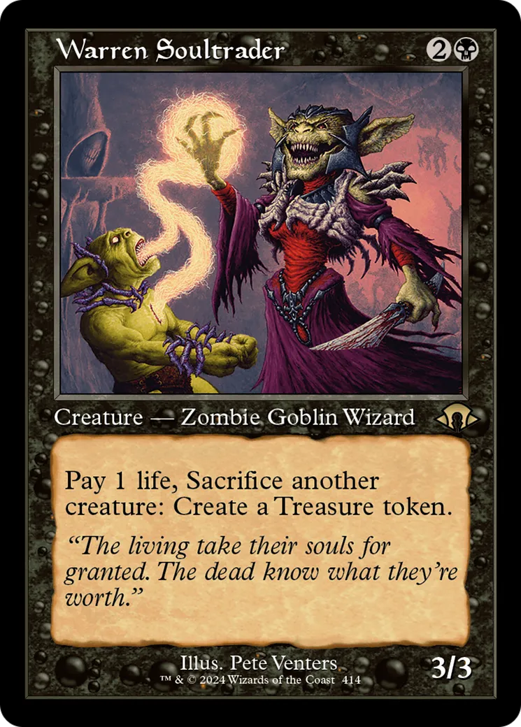 Marchande d'âmes du terrier — Modern Horizons 3 — Magic: The Gathering