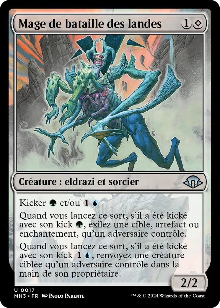 Mage de bataille des landes — Modern Horizons 3 — Magic: The Gathering