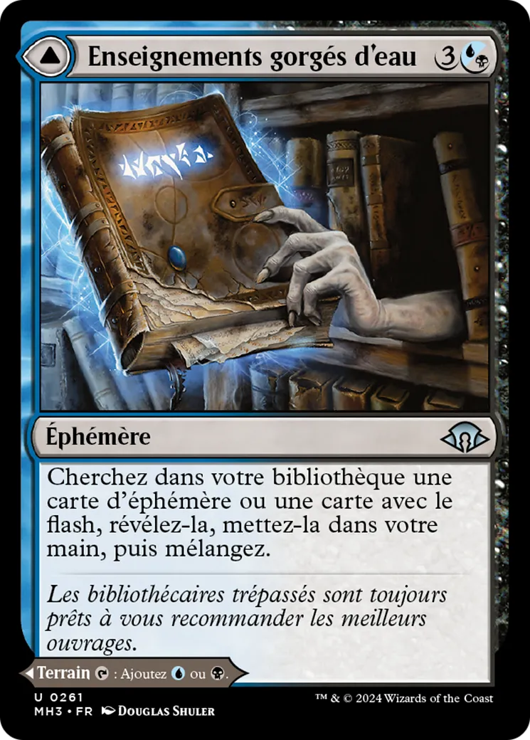 Enseignements gorgés d'eau // Archives inondées — Modern Horizons 3 — Magic: The Gathering