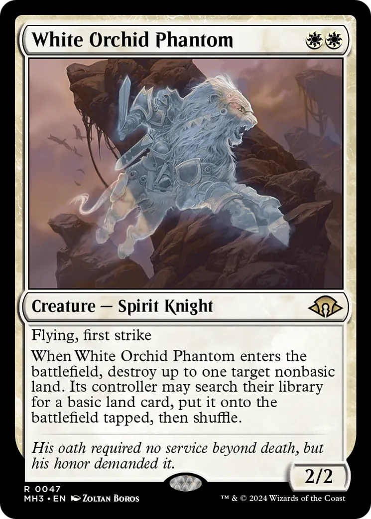 Fantôme de l'Orchidée blanche — Modern Horizons 3 — Magic: The Gathering