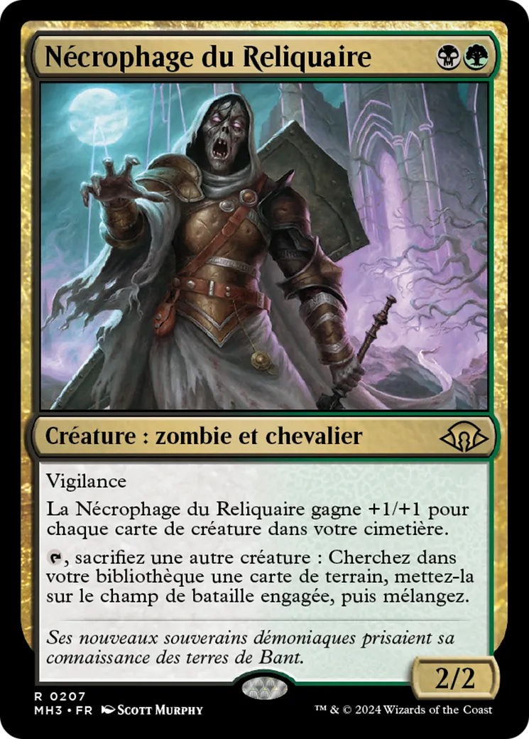 Nécrophage du Reliquaire — Modern Horizons 3 — Magic: The Gathering