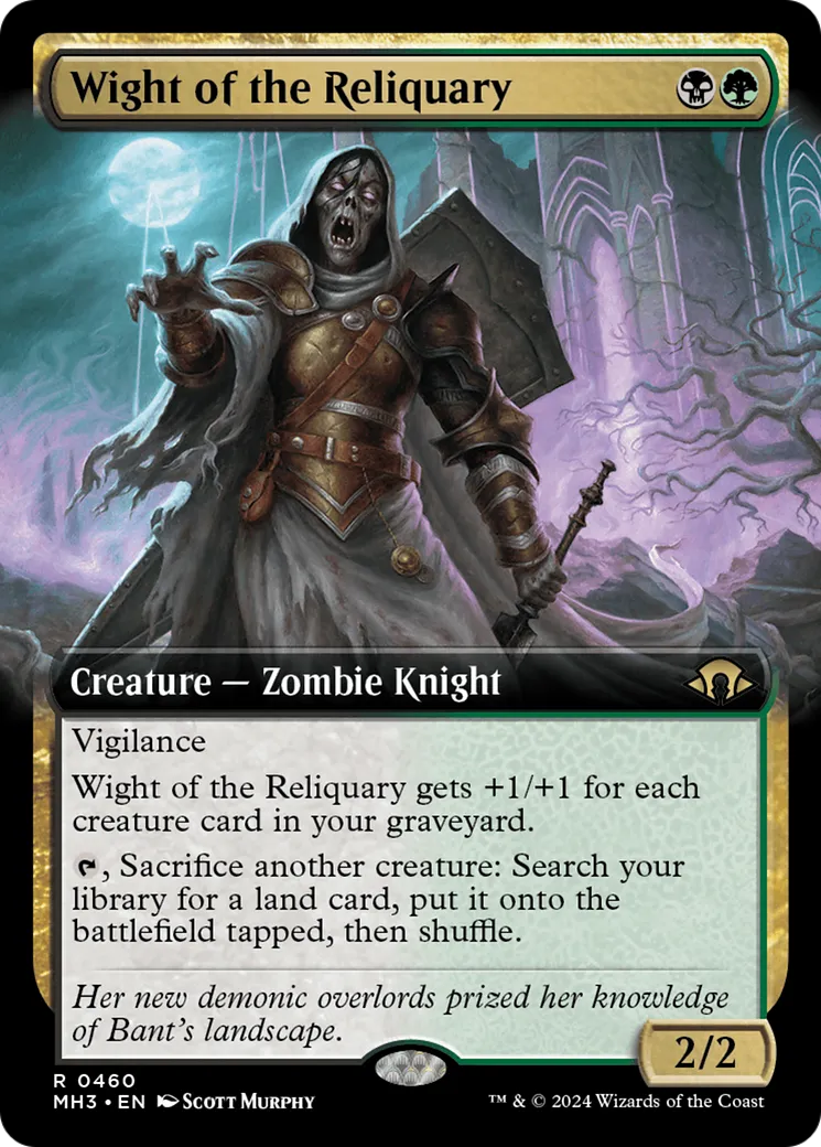 Wight of the Reliquary — Modern Horizons 3 — Magic: The Gathering