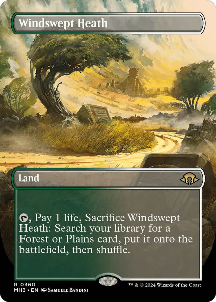 Lande venteuse — Modern Horizons 3 — Magic: The Gathering