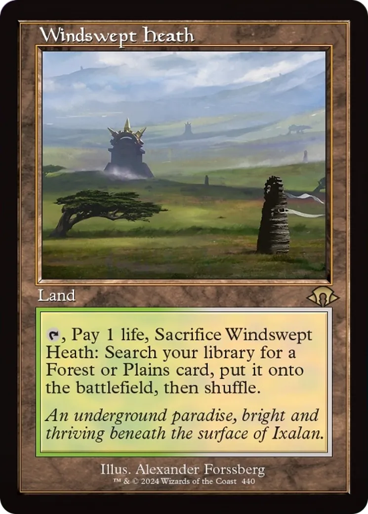 Lande venteuse — Modern Horizons 3 — Magic: The Gathering