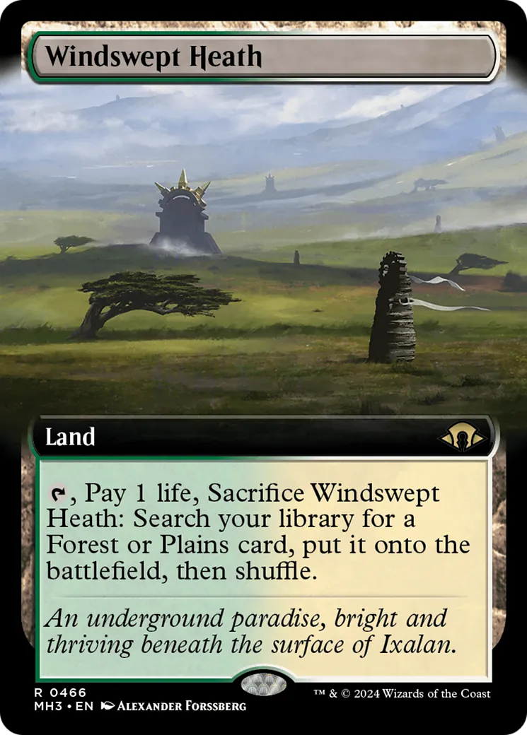 Lande venteuse — Modern Horizons 3 — Magic: The Gathering