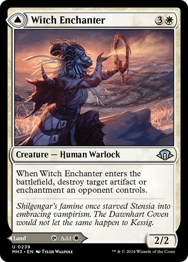 Witch Enchanter // Witch-Blessed Meadow — Modern Horizons 3 — Magic: The Gathering