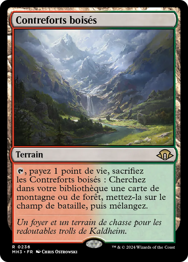 Contreforts boisés — Modern Horizons 3 — Magic: The Gathering