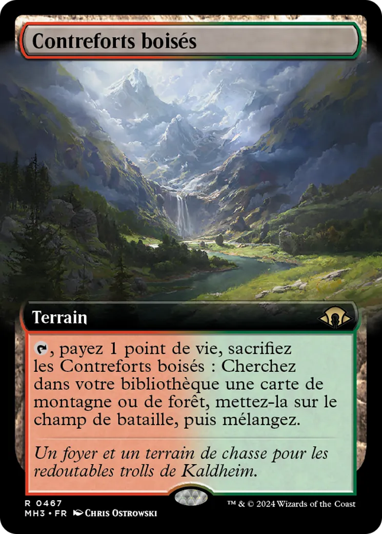 Contreforts boisés — Modern Horizons 3 — Magic: The Gathering