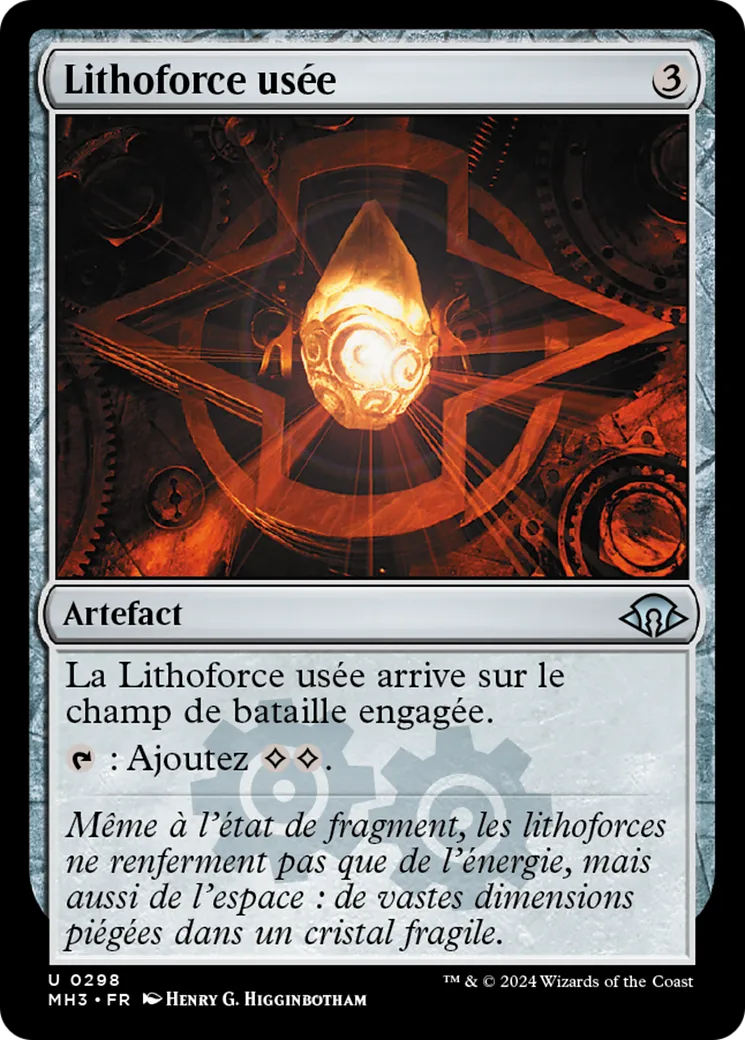 Lithoforce usée — Modern Horizons 3 — Magic: The Gathering