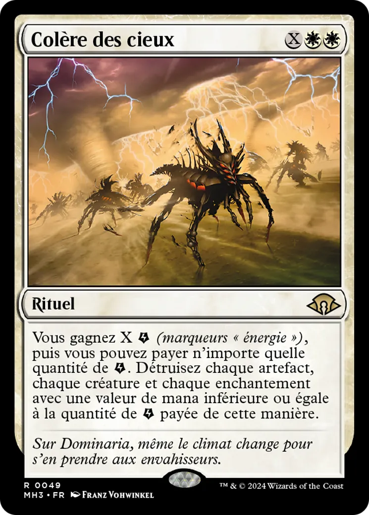 Colère des cieux — Modern Horizons 3 — Magic: The Gathering