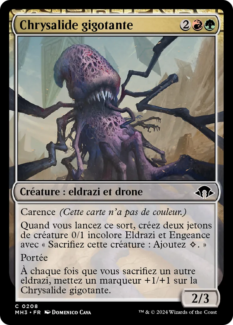 Chrysalide gigotante — Modern Horizons 3 — Magic: The Gathering