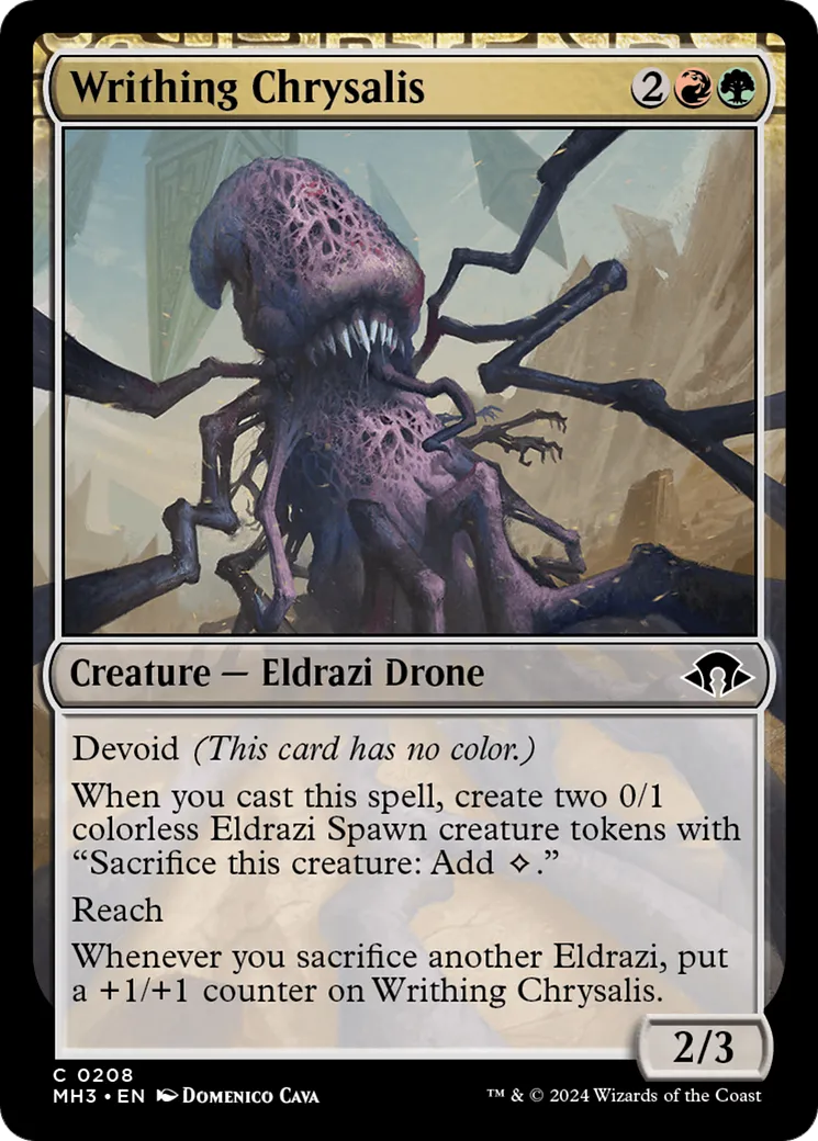 Chrysalide gigotante — Modern Horizons 3 — Magic: The Gathering