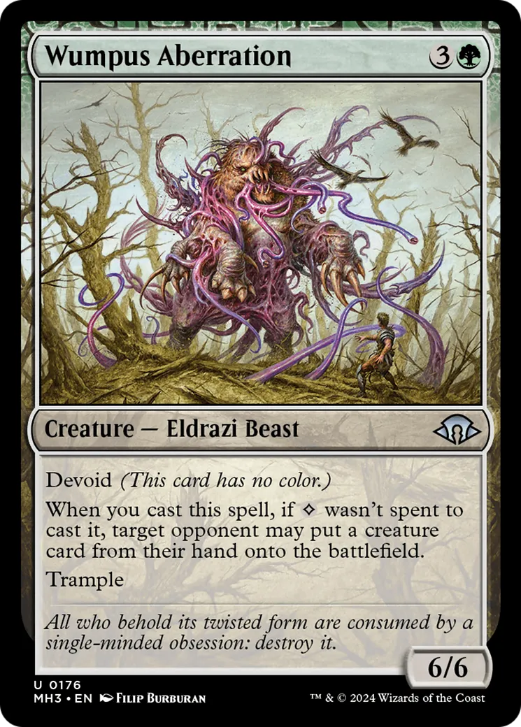 Aberration wumpus — Modern Horizons 3 — Magic: The Gathering