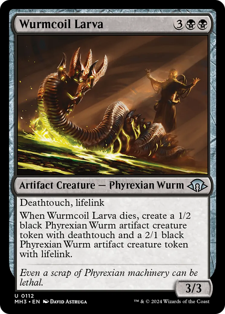 Larve guivrétreinte — Modern Horizons 3 — Magic: The Gathering