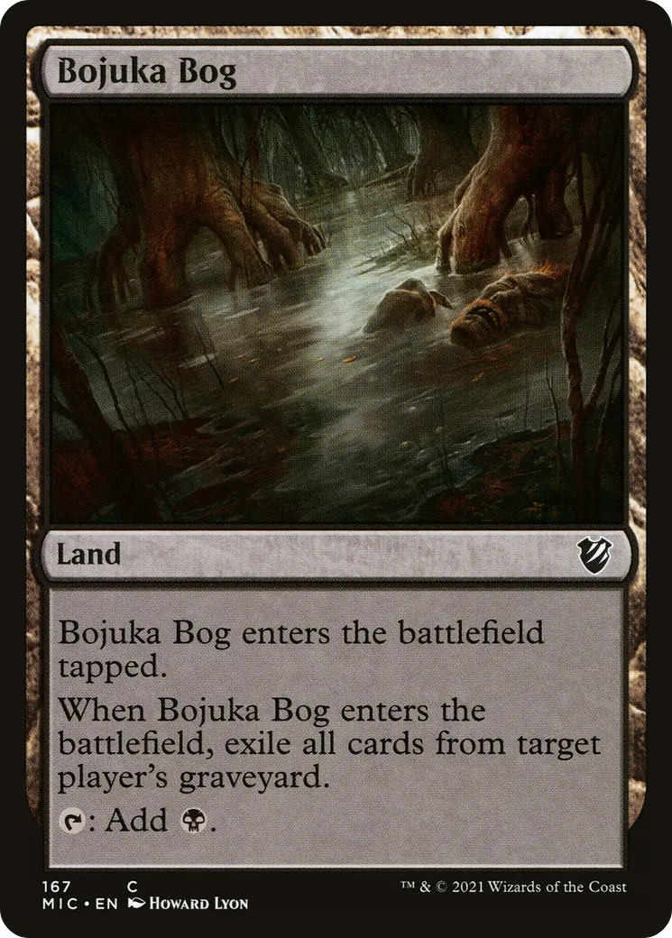 Bojuka Bog — Midnight Hunt Commander — Magic: The Gathering