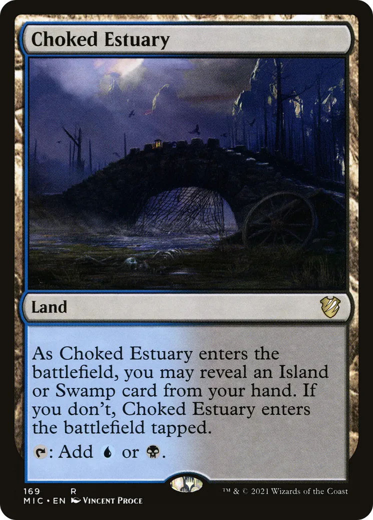 Choked Estuary — Midnight Hunt Commander — Magic: The Gathering