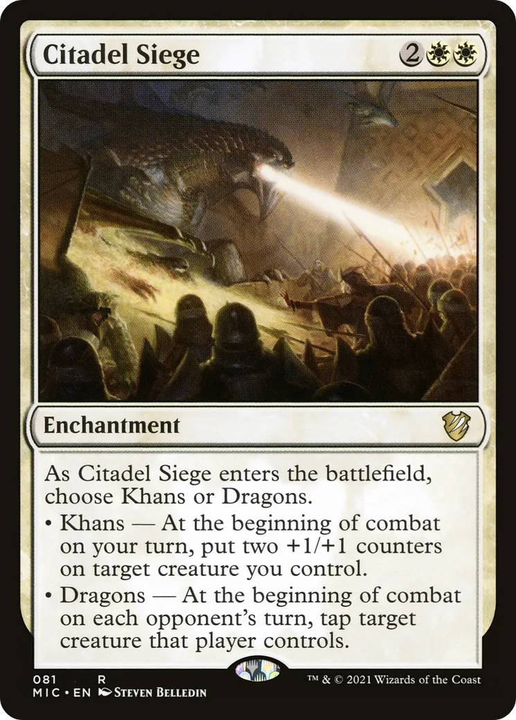 Citadel Siege — Midnight Hunt Commander — Magic: The Gathering