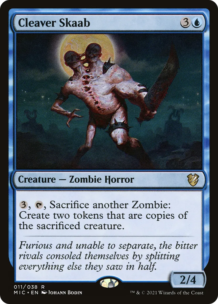Skaab au hachoir — Midnight Hunt Commander — Magic: The Gathering