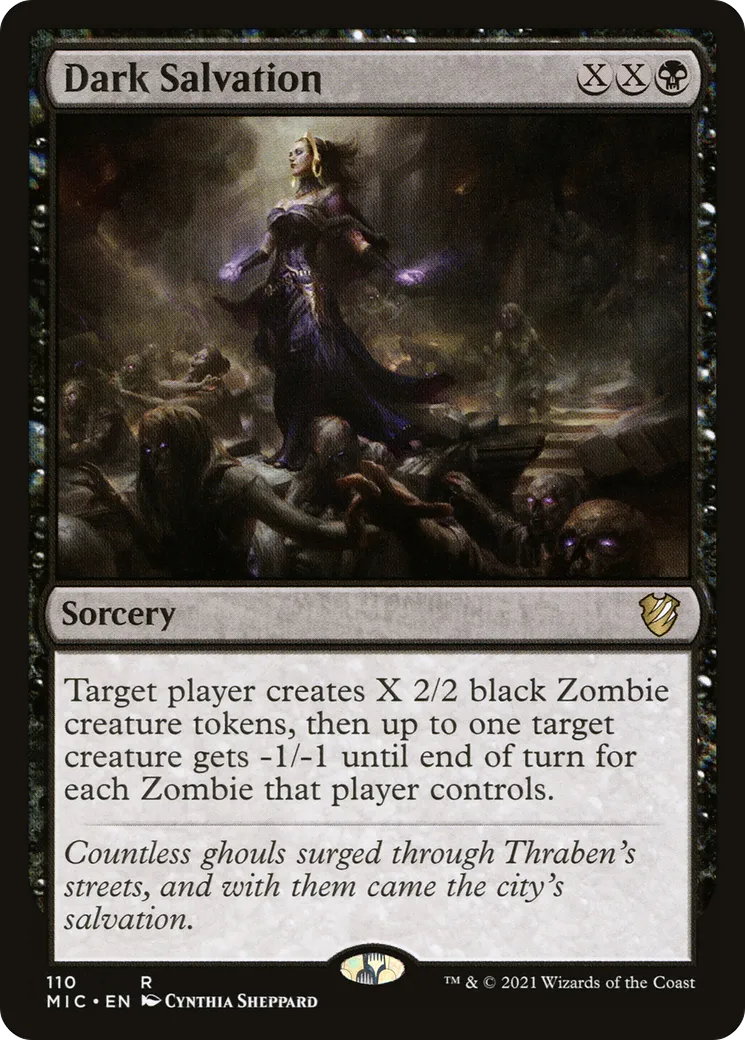 Dark Salvation — Midnight Hunt Commander — Magic: The Gathering