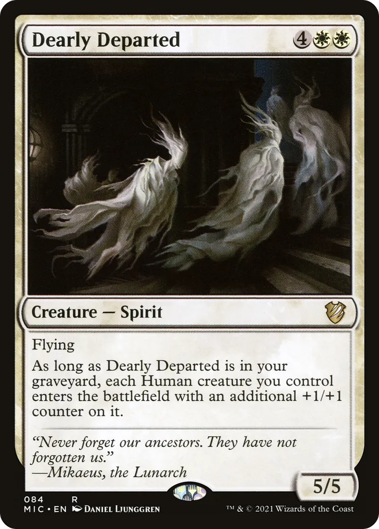 Dearly Departed — Midnight Hunt Commander — Magic: The Gathering