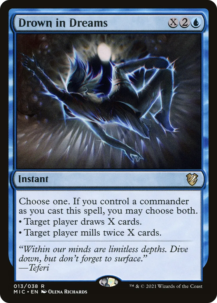 Drown in Dreams — Midnight Hunt Commander — Magic: The Gathering
