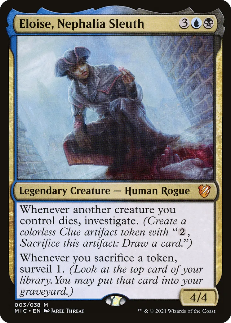 Eloise, Nephalia Sleuth — Midnight Hunt Commander — Magic: The Gathering