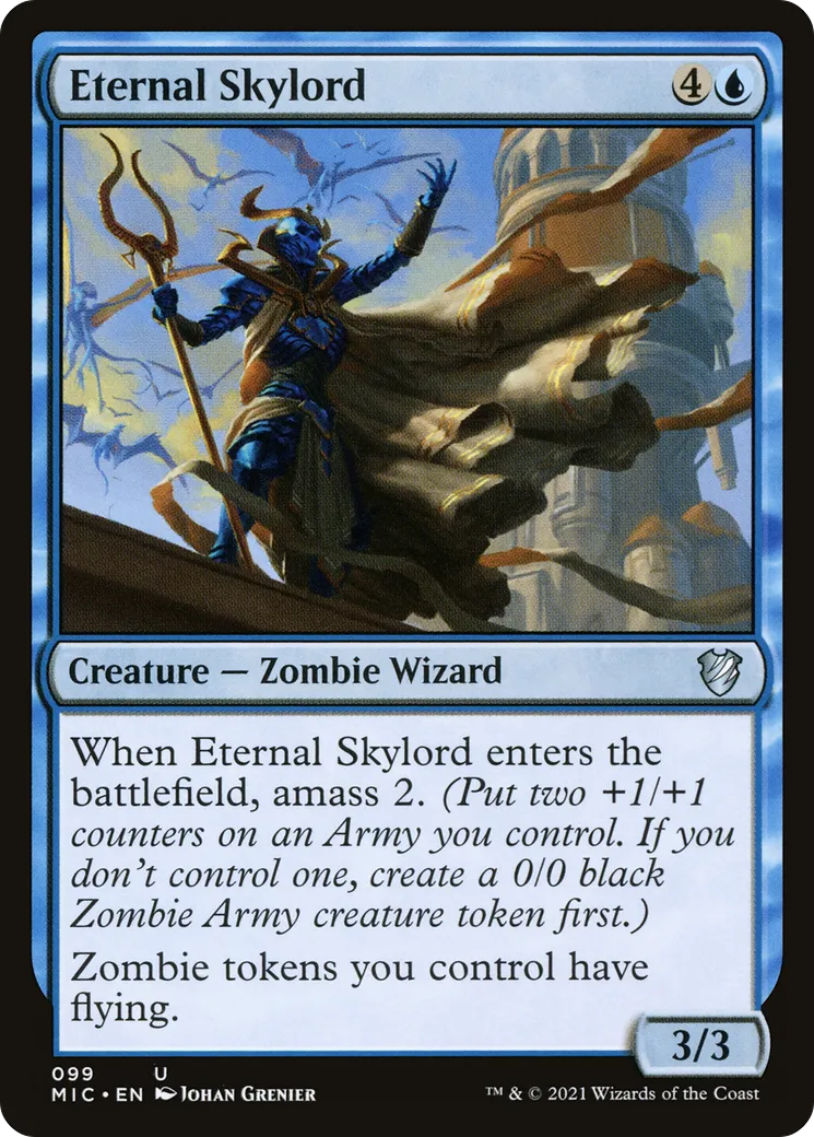 Éternel seigneur céleste — Midnight Hunt Commander — Magic: The Gathering