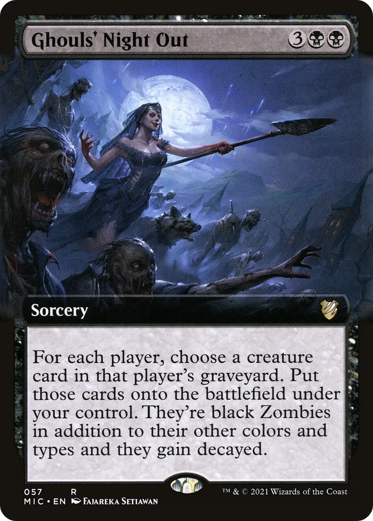 Ghouls' Night Out — Midnight Hunt Commander — Magic: The Gathering
