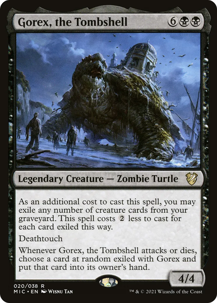 Gorex, the Tombshell — Midnight Hunt Commander — Magic: The Gathering