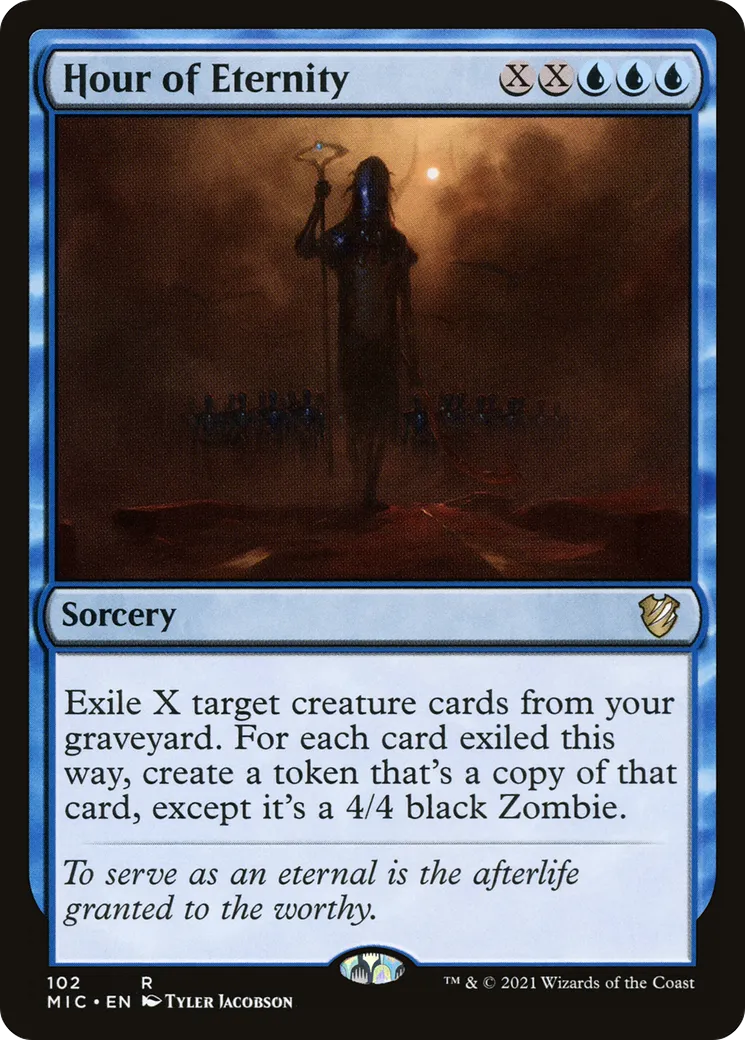 Hour of Eternity — Midnight Hunt Commander — Magic: The Gathering