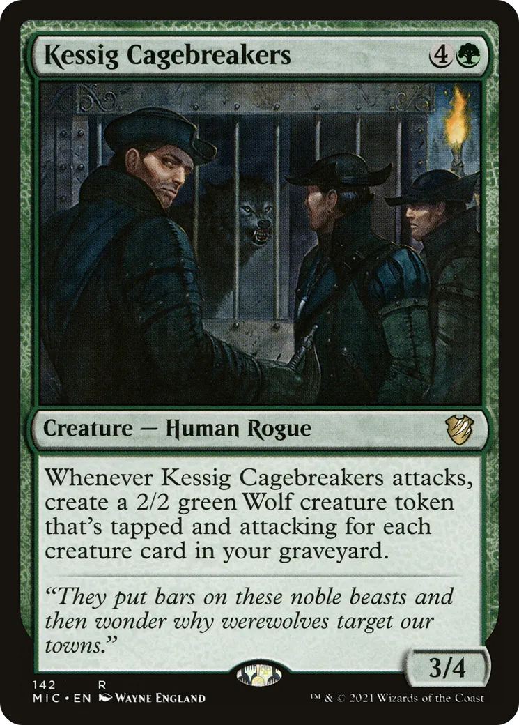 Brisecages de Kessig — Midnight Hunt Commander — Magic: The Gathering