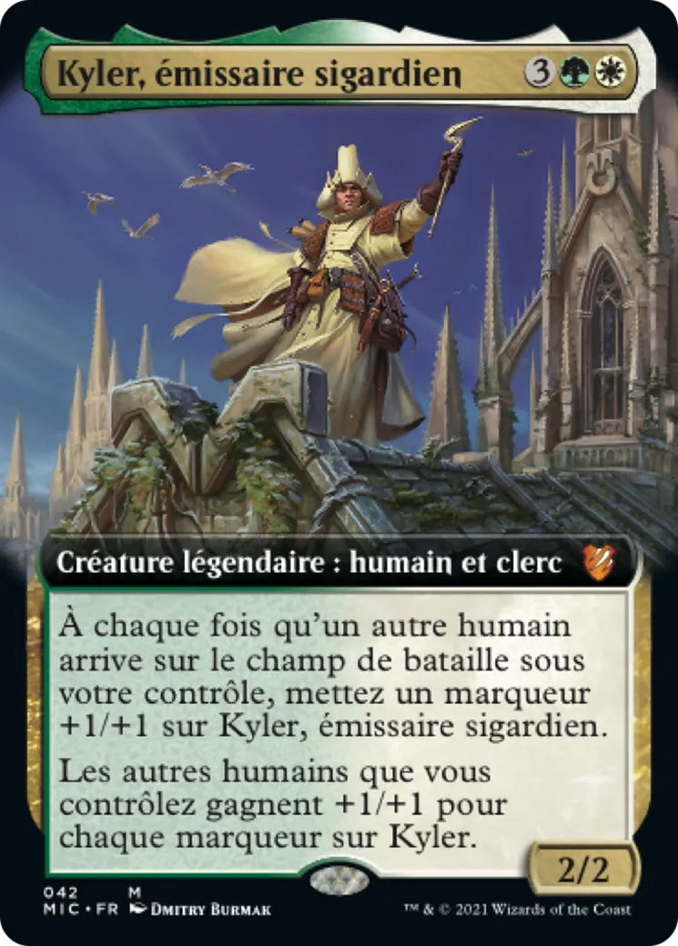Kyler, émissaire sigardien — Midnight Hunt Commander — Magic: The Gathering