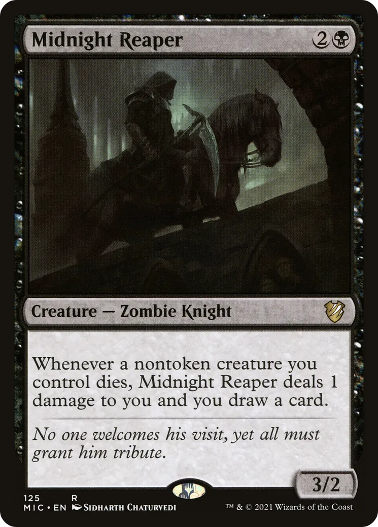 Faucheur de minuit — Midnight Hunt Commander — Magic: The Gathering