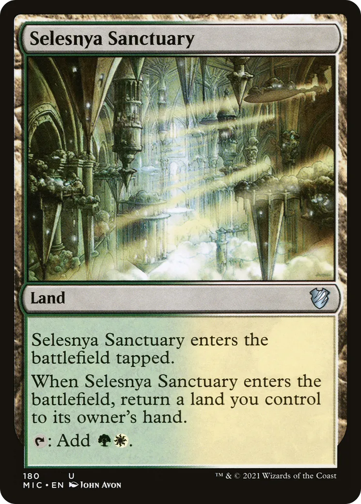 Sanctuaire de Selesnya — Midnight Hunt Commander — Magic: The Gathering