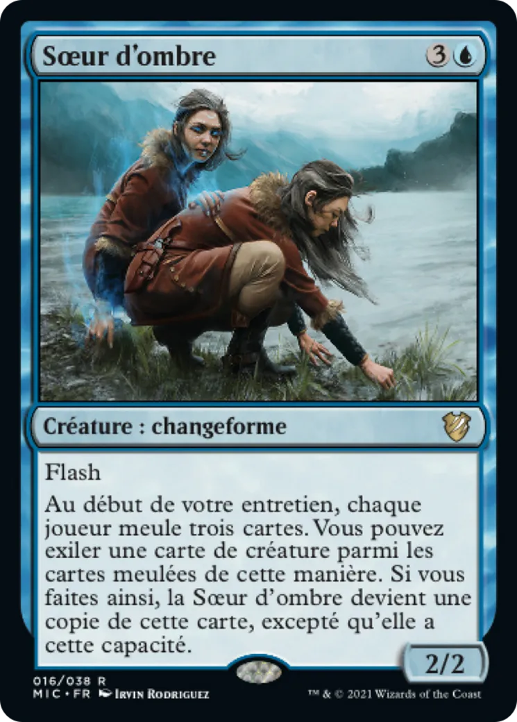 Sœur d'ombre — Midnight Hunt Commander — Magic: The Gathering