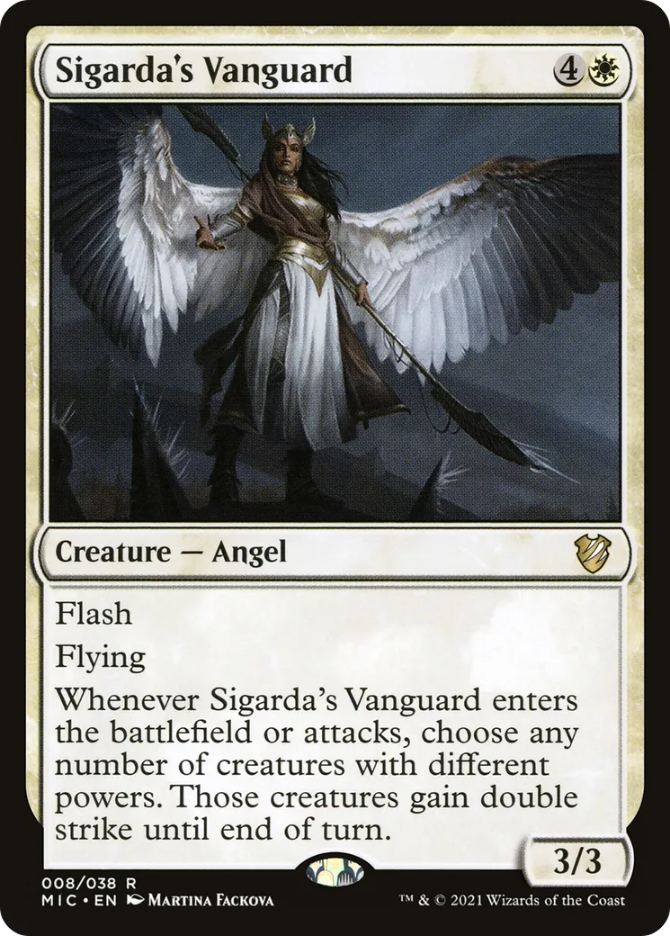 Avant-garde de Sigarda — Midnight Hunt Commander — Magic: The Gathering