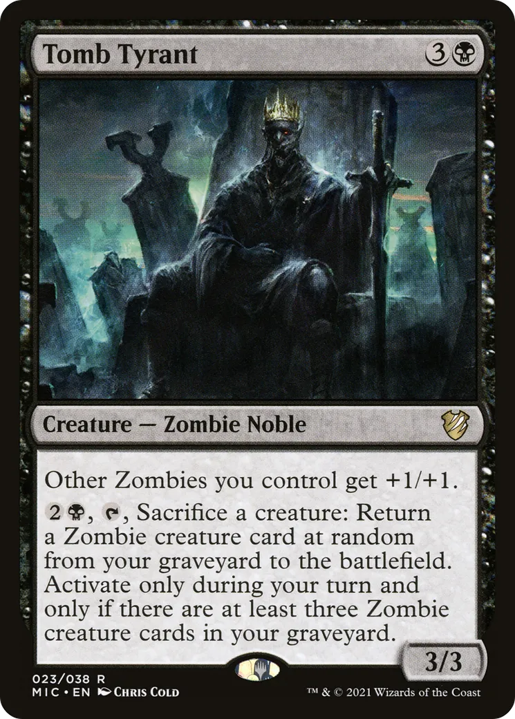 Tyran des tombes — Midnight Hunt Commander — Magic: The Gathering