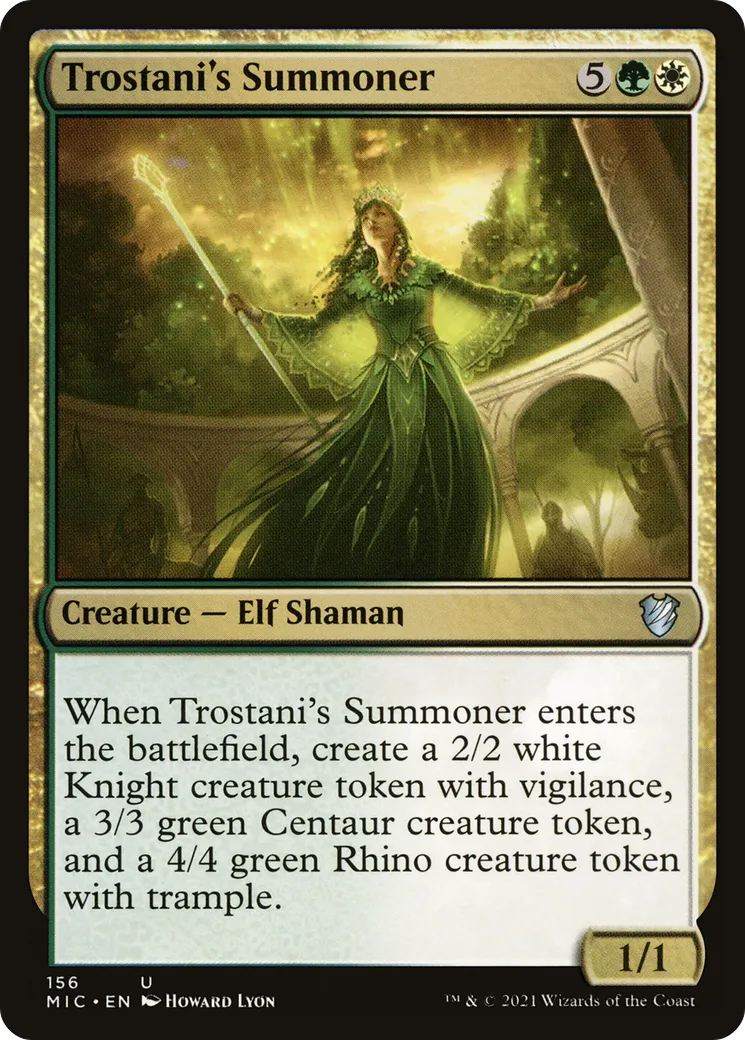 Invocatrice de Trostani — Midnight Hunt Commander — Magic: The Gathering