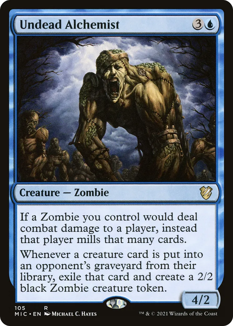 Alchimiste mort-vivant — Midnight Hunt Commander — Magic: The Gathering