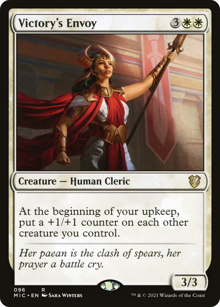 Victory's Envoy — Midnight Hunt Commander — Magic: The Gathering