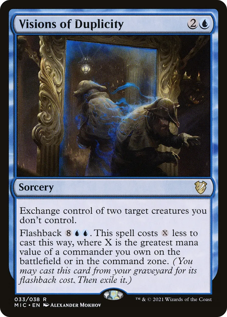 Visions de duplicité — Midnight Hunt Commander — Magic: The Gathering
