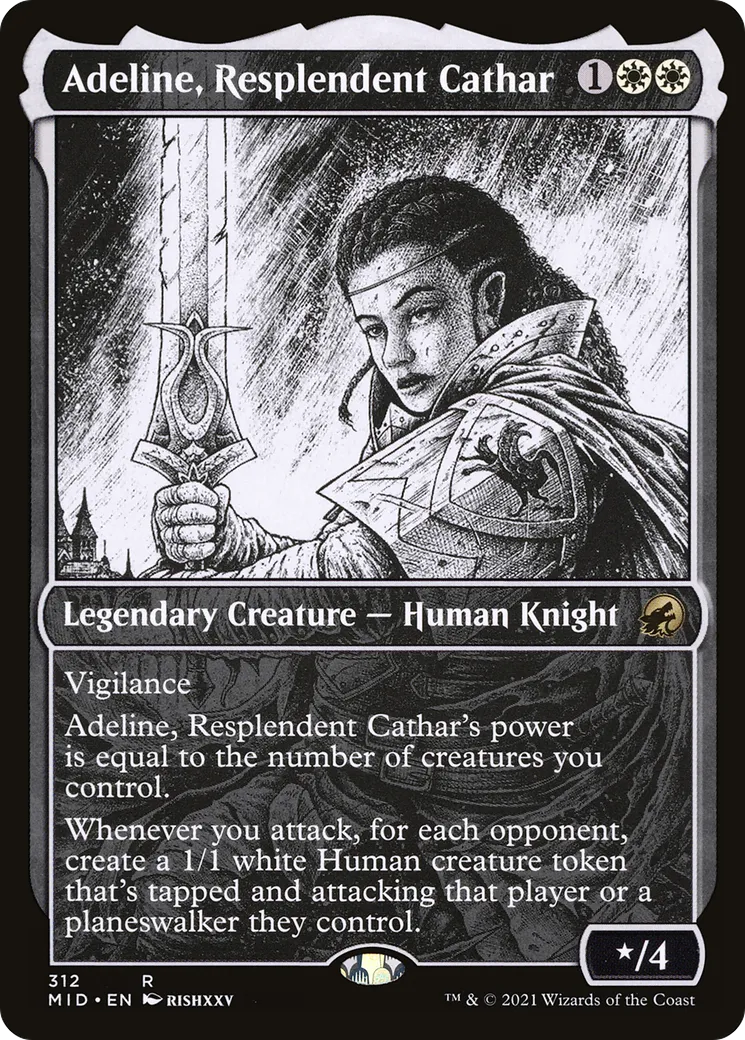 Adeline, Resplendent Cathar — Innistrad: Midnight Hunt — Magic: The Gathering