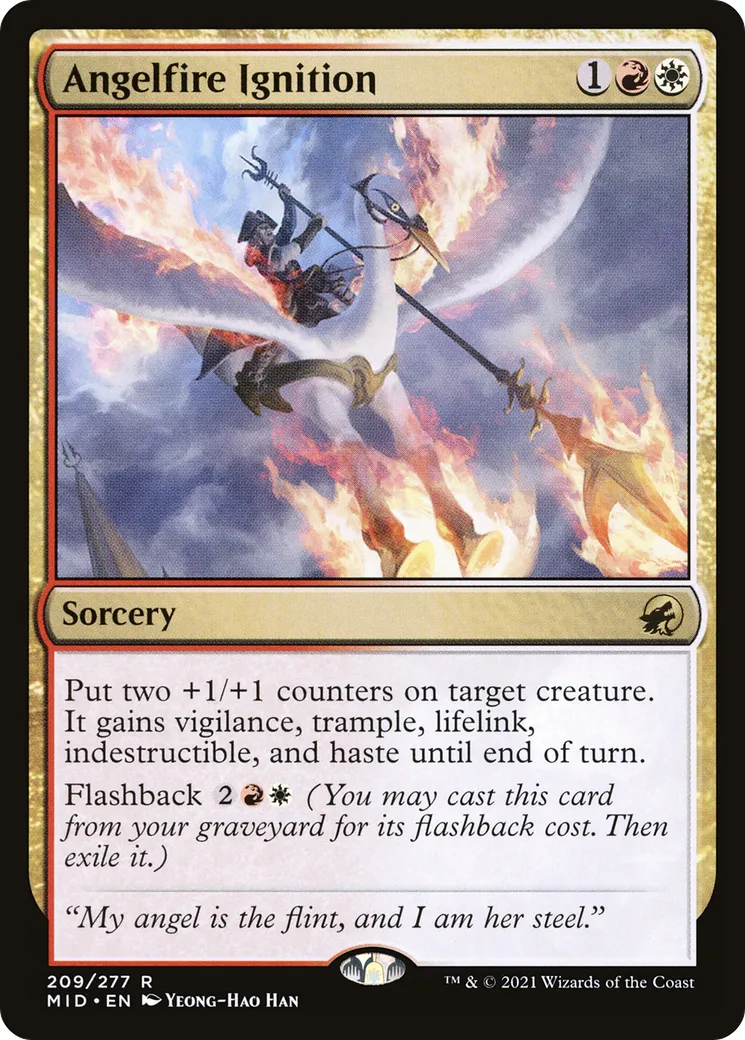 Angelfire Ignition — Innistrad: Midnight Hunt — Magic: The Gathering