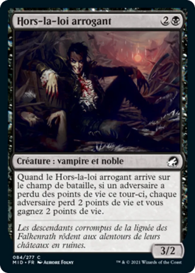 Hors-la-loi arrogant — Innistrad: Midnight Hunt — Magic: The Gathering