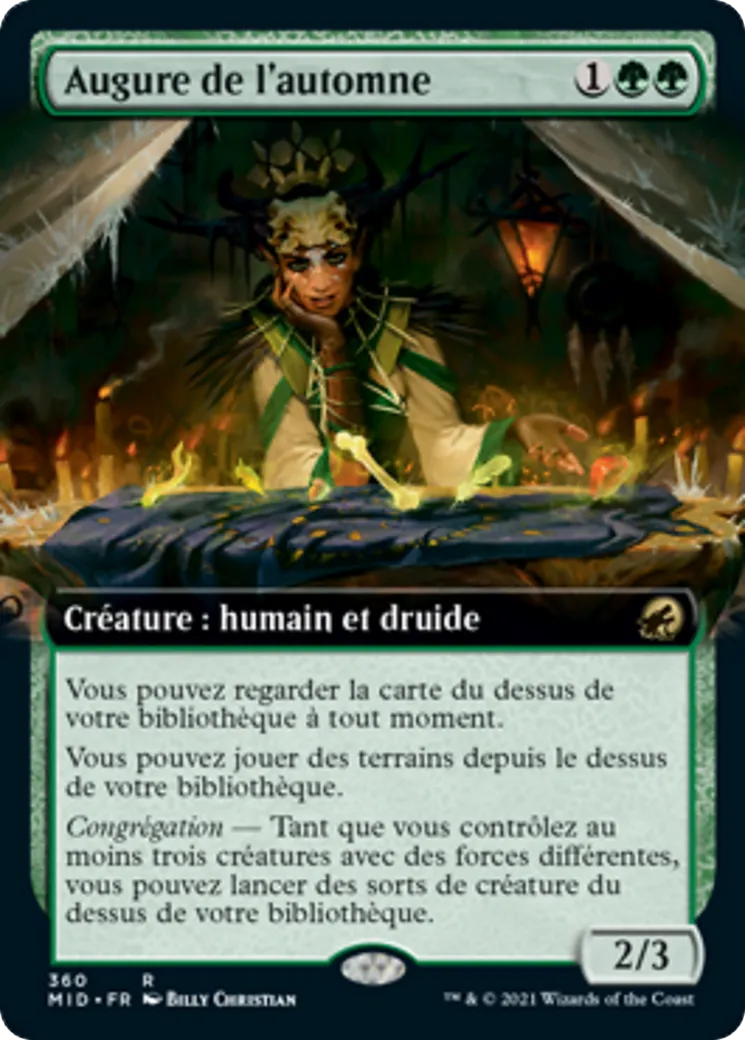 Augure de l'automne — Innistrad: Midnight Hunt — Magic: The Gathering