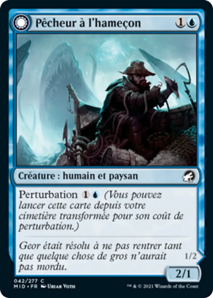 Pêcheur à l'hameçon // Vagabond hante-crochet — Innistrad: Midnight Hunt — Magic: The Gathering